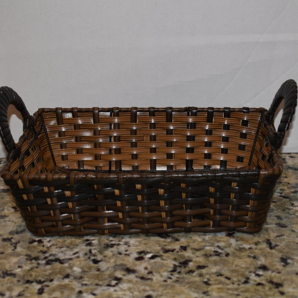Very Nice Wicker Basket with Handles
